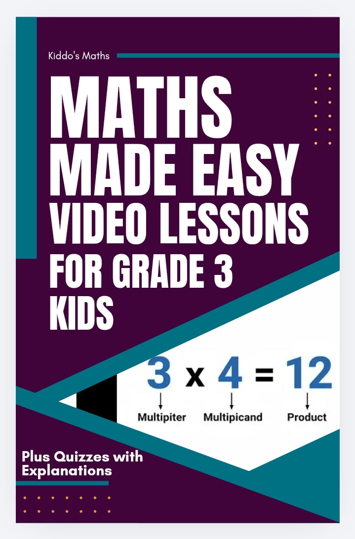 Maths Made Easy Video Lessons for Grade 3 Kids — Plus Quizzes with Explanations
